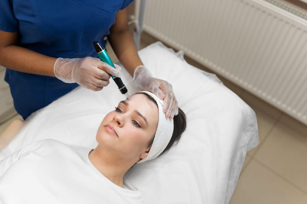 Skin treatment at Image Beauty By Dalal